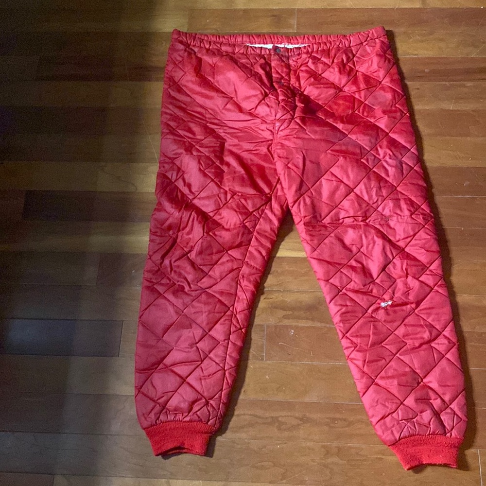 Vintage & Rare - Down warm pants Men’s size 44 stretch
